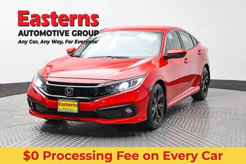 Rallye Red 2019 Honda Civic Sport