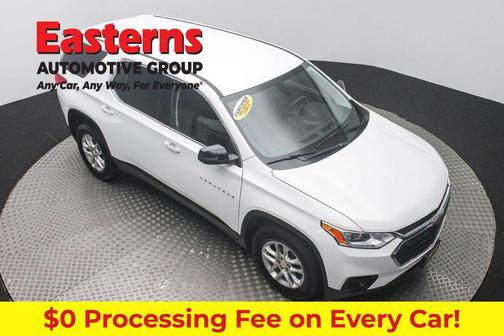 Summit White 2021 Chevrolet Traverse LS