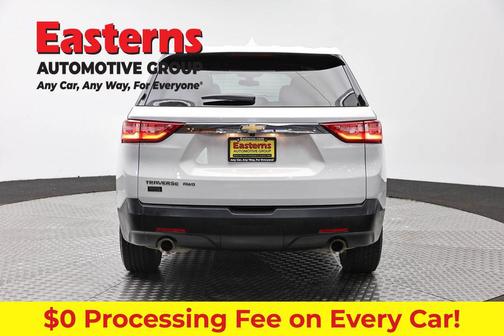 Summit White 2021 Chevrolet Traverse LS