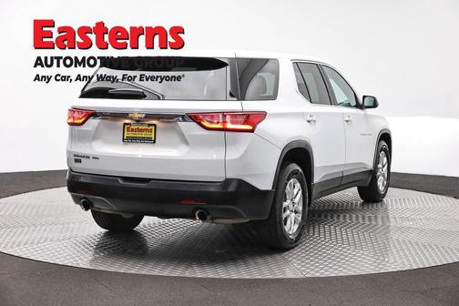 Summit White 2021 Chevrolet Traverse LS