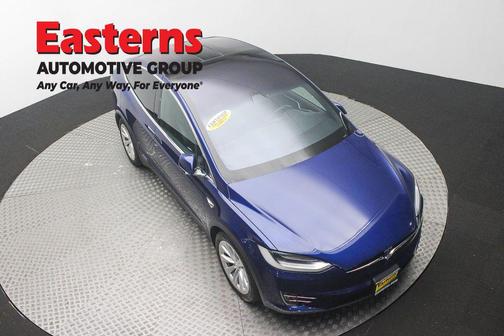 Deep Blue Metallic 2017 Tesla Model X P100D