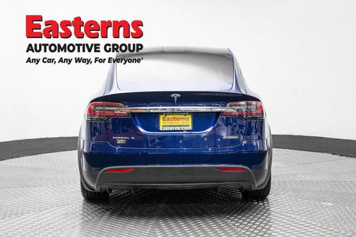 Deep Blue Metallic 2017 Tesla Model X P100D