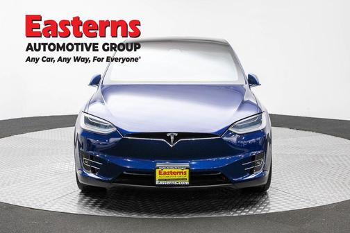 Deep Blue Metallic 2017 Tesla Model X P100D