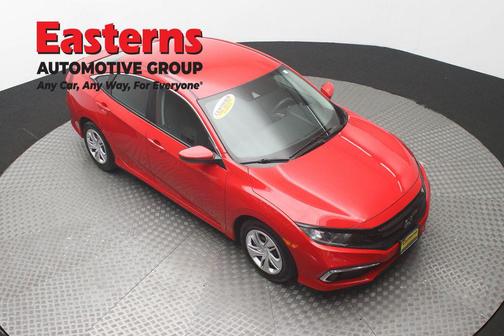Red 2020 Honda Civic LX