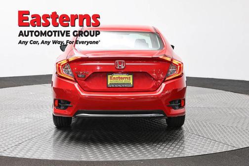 Red 2020 Honda Civic LX