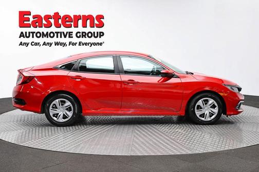 Red 2020 Honda Civic LX
