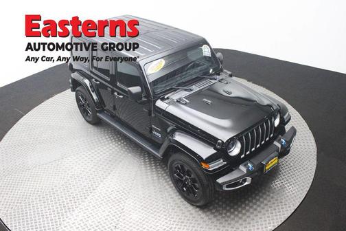 Black Clearcoat 2023 Jeep Wrangler 4xe Sahara