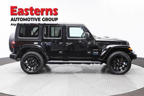 Black Clearcoat 2023 Jeep Wrangler 4xe Sahara