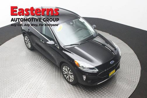 AGATE BLACK METALLIC 2021 Ford Escape Titanium