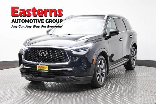 Mineral Black 2023 INFINITI QX60 Luxe