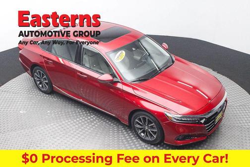 Radiant Red Metallic 2021 Honda Accord EX-L 1.5T