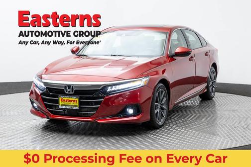 Radiant Red Metallic 2021 Honda Accord EX-L 1.5T