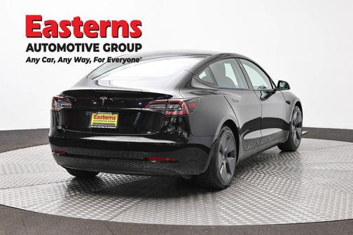 Solid Black 2021 Tesla Model 3 Standard Range Plus