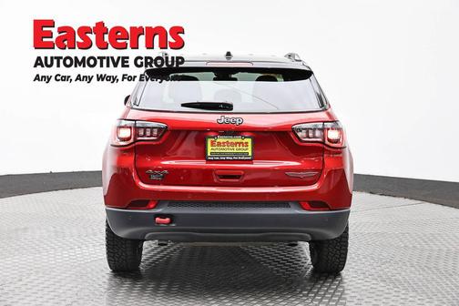 Red Hot Pearlcoat 2025 Jeep Compass Trailhawk