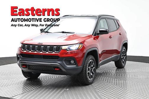 Red Hot Pearlcoat 2025 Jeep Compass Trailhawk