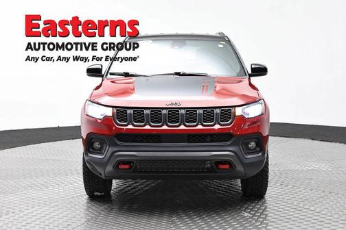 Red Hot Pearlcoat 2025 Jeep Compass Trailhawk