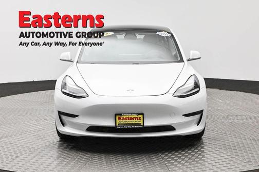 Pearl White Multi-Coat 2019 Tesla Model 3 Long Range
