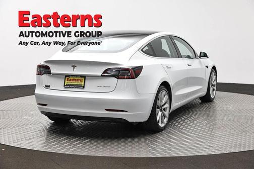 Pearl White Multi-Coat 2019 Tesla Model 3 Long Range