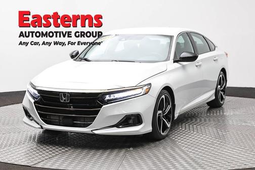 Platinum White Pearl 2022 Honda Accord Sport 1.5T