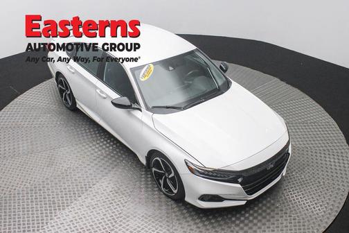 Platinum White Pearl 2022 Honda Accord Sport 1.5T