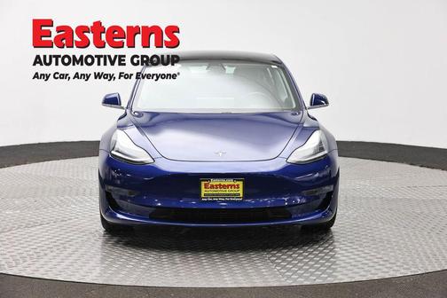 Deep Blue Metallic 2019 Tesla Model 3 Long Range