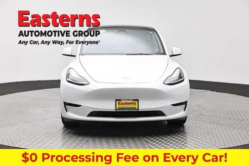 Pearl White Multi-Coat 2022 Tesla Model Y Long Range Dual Motor All-Wheel Drive