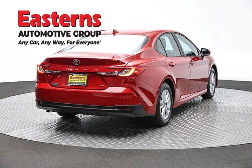 Supersonic Red 2025 Toyota Camry LE