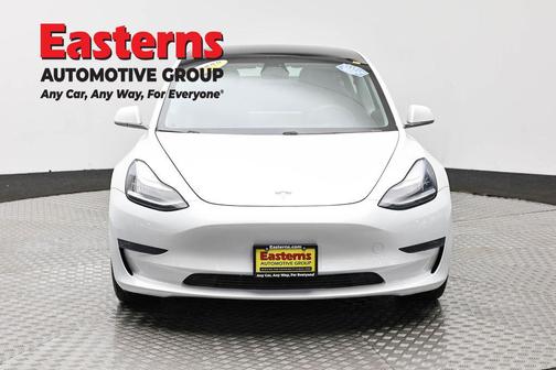 Pearl White Multi-Coat 2019 Tesla Model 3 Long Range