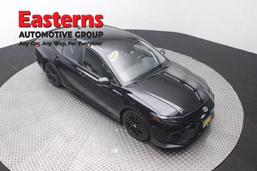 Midnight Black Metallic 2025 Toyota Camry SE