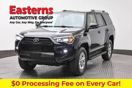 Midnight Black Metallic 2022 Toyota 4Runner SR5 Premium