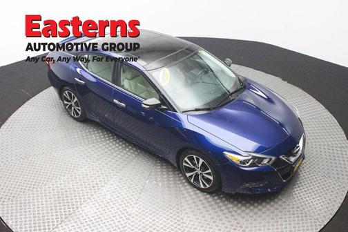 Deep Blue Pearl 2016 Nissan Maxima 3.5 Platinum