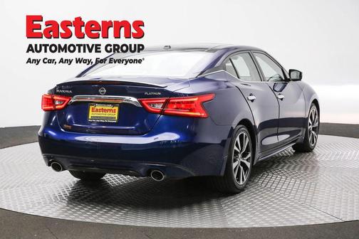 Deep Blue Pearl 2016 Nissan Maxima 3.5 Platinum