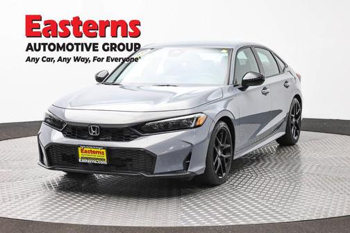 Gray 2025 Honda Civic Sport