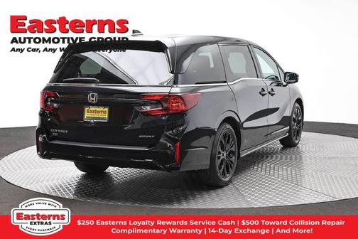 Crystal Black Pearl 2025 Honda Odyssey Sport-L