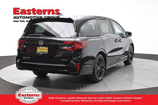 Crystal Black Pearl 2025 Honda Odyssey Sport-L