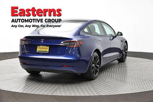 Deep Blue Metallic 2021 Tesla Model 3 Standard Range Plus