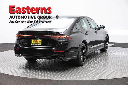 Crystal Black Pearl 2024 Honda Accord Hybrid Sport-L