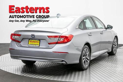 Modern Steel Metallic 2021 Honda Accord Hybrid EX-L