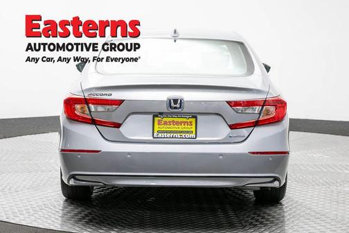 Modern Steel Metallic 2021 Honda Accord Hybrid EX-L