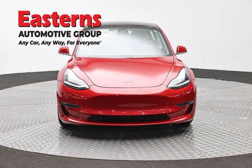 Red Multi-Coat 2018 Tesla Model 3 Long Range