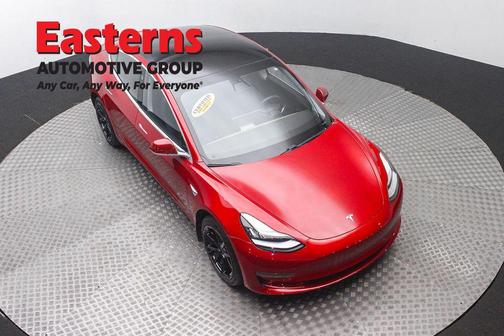 Red Multi-Coat 2019 Tesla Model 3 Long Range