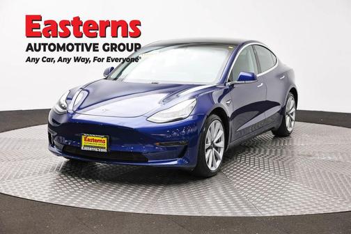 Deep Blue Metallic 2020 Tesla Model 3 Long Range