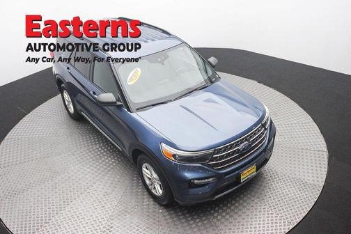 BLUE METALLIC 2020 Ford Explorer XLT