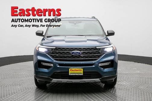 BLUE METALLIC 2020 Ford Explorer XLT