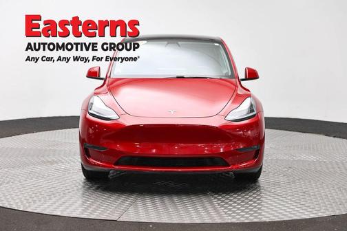 Red Multi-Coat 2021 Tesla Model Y Long Range Dual Motor All-Wheel Drive