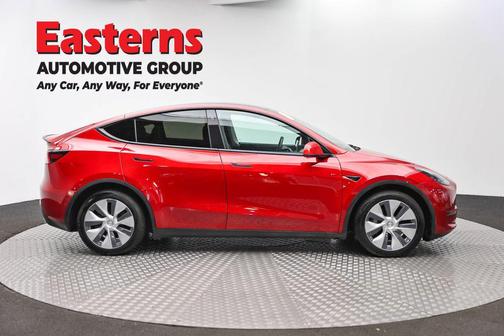 Red Multi-Coat 2021 Tesla Model Y Long Range Dual Motor All-Wheel Drive