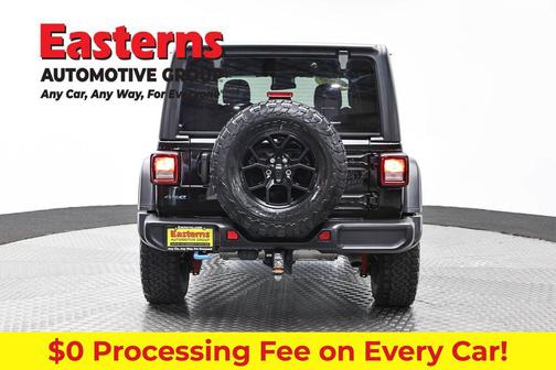 Black Clearcoat 2024 Jeep Wrangler 4xe Willys