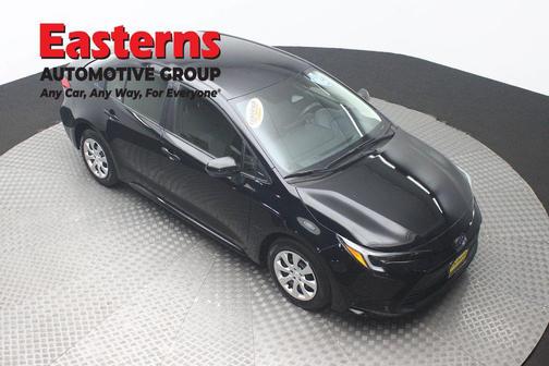 Midnight Black Metallic 2025 Toyota Corolla Hybrid SE