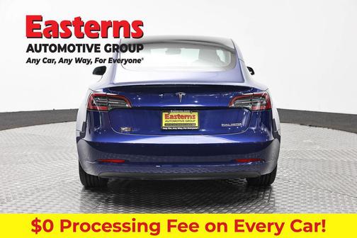 Deep Blue Metallic 2019 Tesla Model 3 Long Range