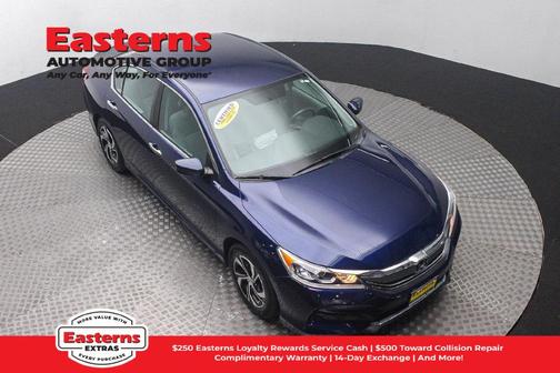 Obsidian Blue Pearl 2017 Honda Accord LX